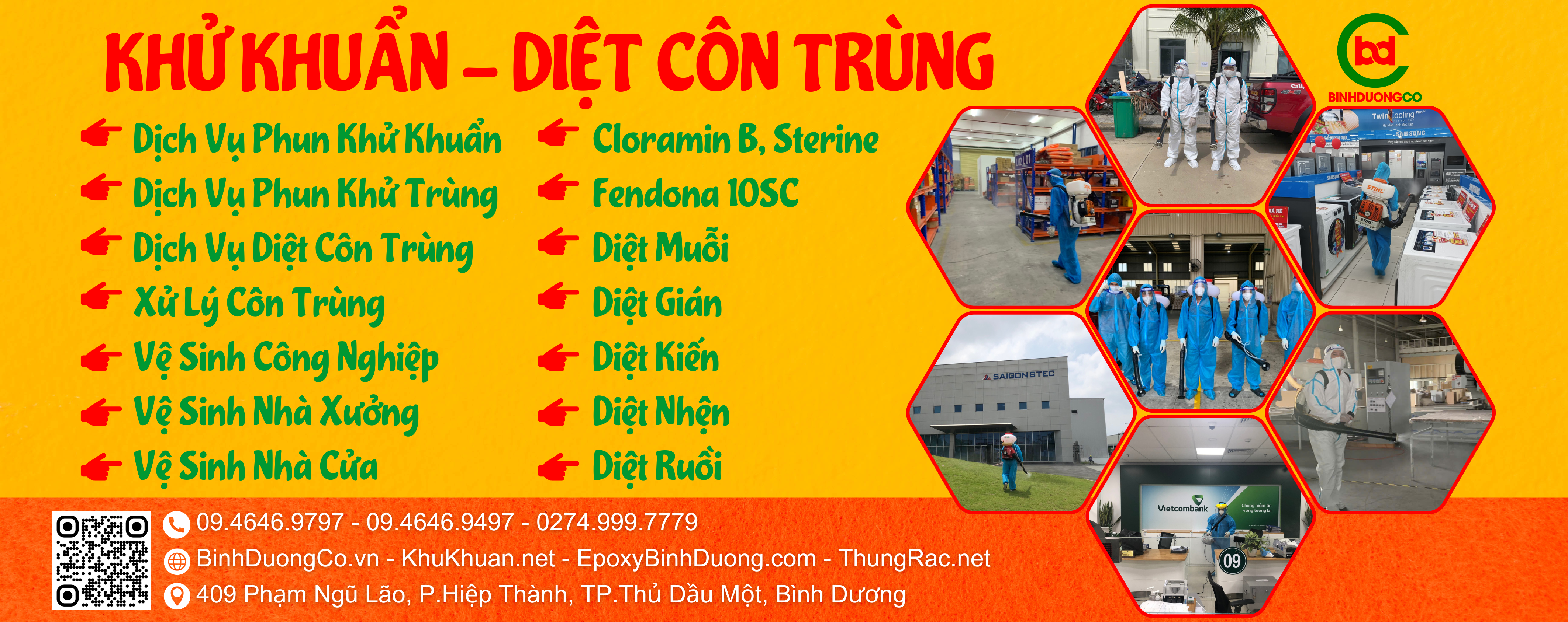 Diệt côn trùng Bình Dương